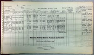 Plan de vol C69 Avril 1944