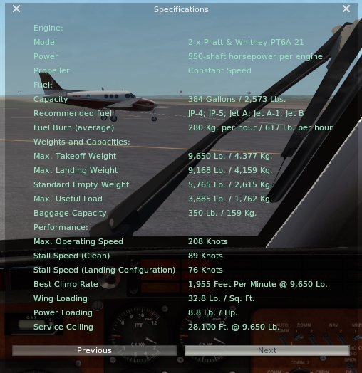 Beechcraft C90B checklist